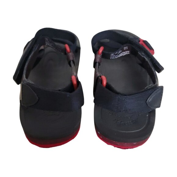 Coach Coachtopia Strappy Sandals in Black Oxblood Multi M5/W7 - Picture 6 of 9